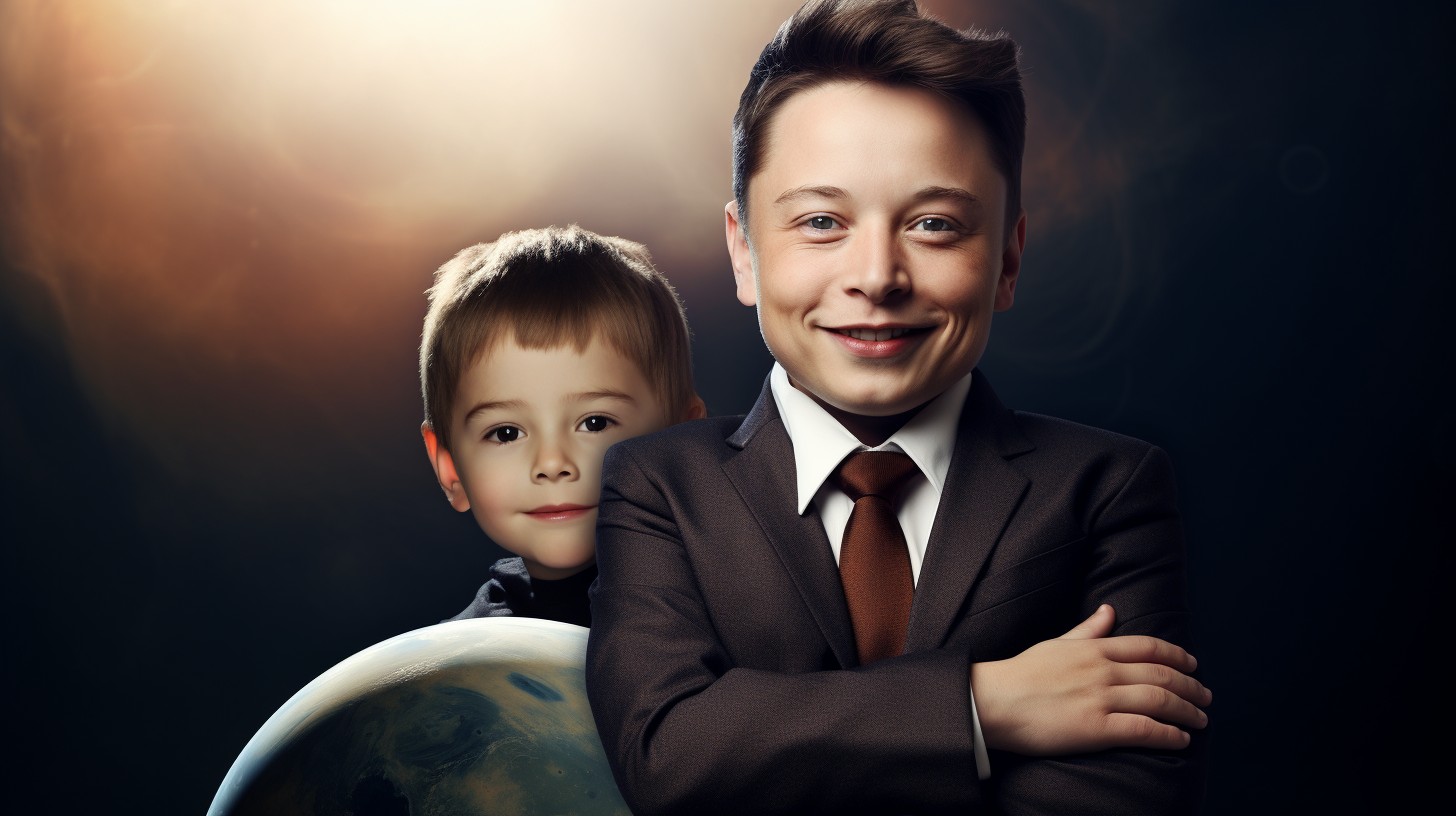 AI Artificial intelligence Elon Musk children 2024